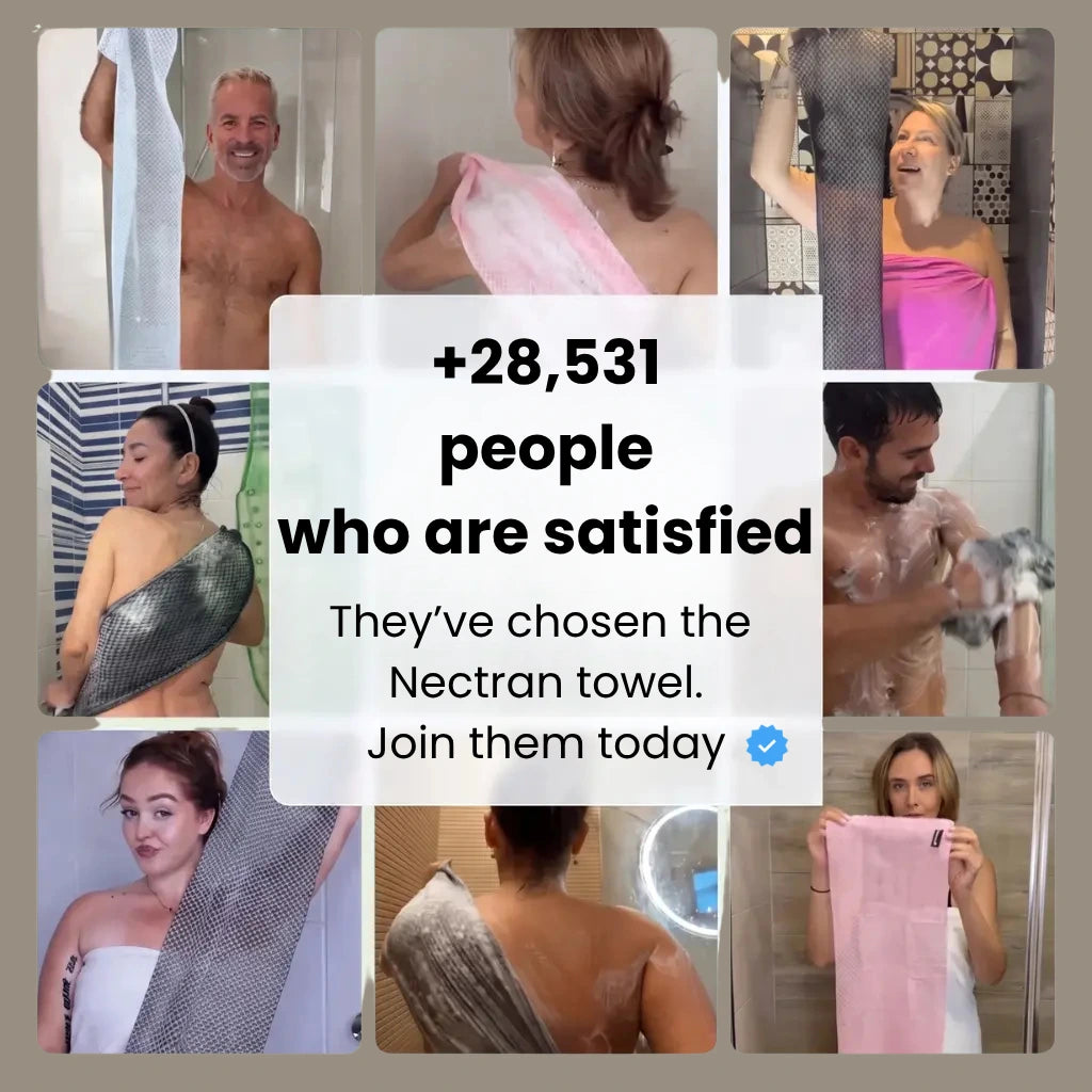 Eskano™ - Nectran Exfoliating Shower Towel