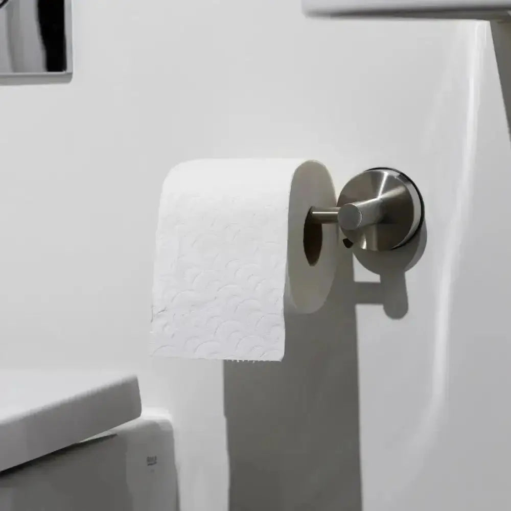 RollFix™ - Suction-cup toilet roll holder