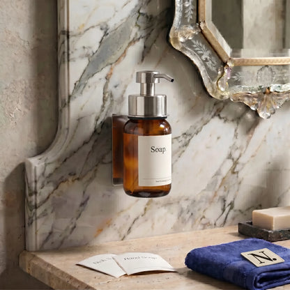 Sapino™ - Wall-mounted glass soap dispenser