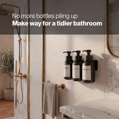 Sapino™ - Wall-mounted glass soap dispenser