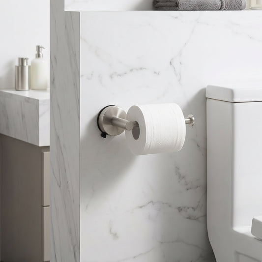 RollFix™ - Suction-cup toilet roll holder