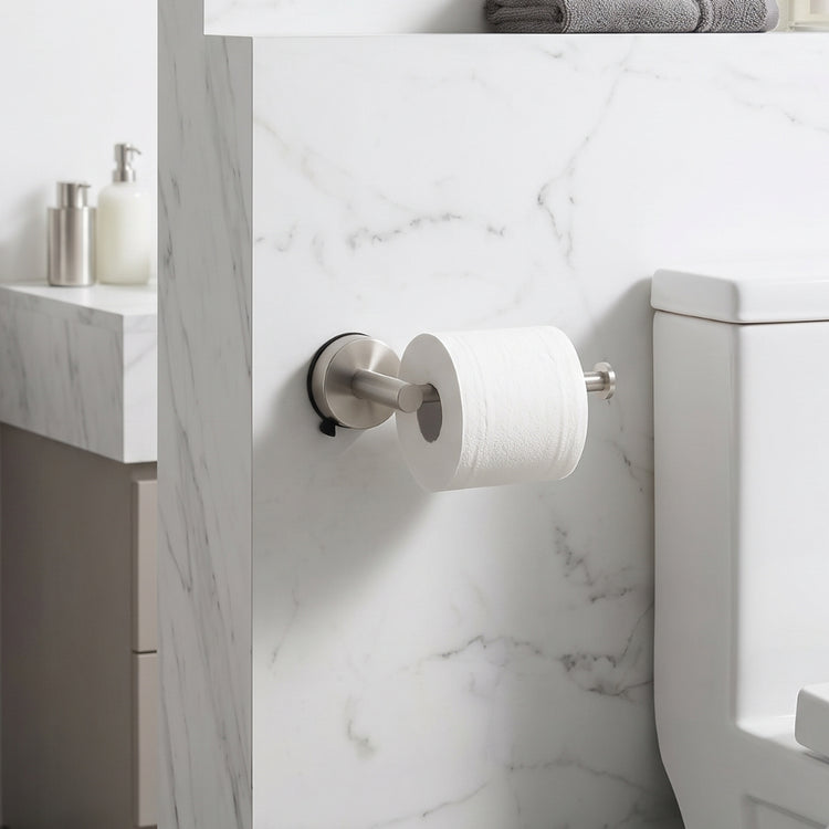 RollFix™ - Suction-cup toilet roll holder